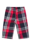 Baby Tartan Trousers Red-Navy Check