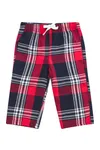 Baby Tartan Trousers Red-Navy Check