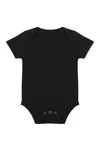 Essential Short Sleeved Bodysuit Black