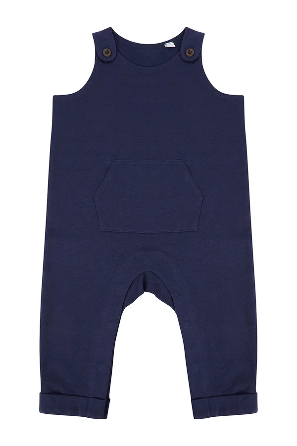 Organic Cotton Dungaree Navy