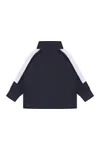 Kids Track Top Navy / White