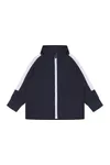 Kids Track Top Navy / White