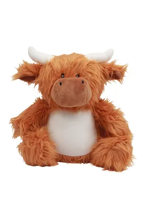 Zippie Highland Cow Brown