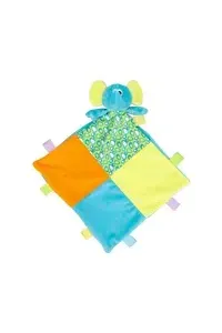 Baby Multi Coloured Comforter With Rattle