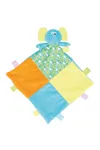 Baby Multi Coloured Comforter With Rattle Multi
