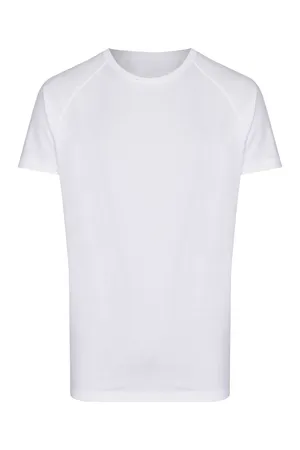 my mate - Men´s Long Tee White / White