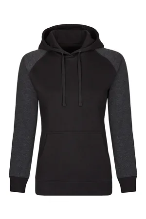 my mate - Ladies´ Hoody Black / Heather Black