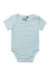 Babies Short Sleeve Bodystocking Light Blue
