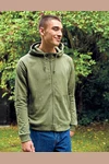 Unisex Hoodie With Hidden Zip