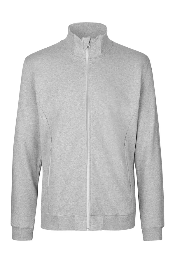 Unisex High Neck Jacket Sport Grey