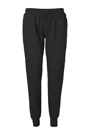 Sweatpants With Cuff And Zip Pocket Black