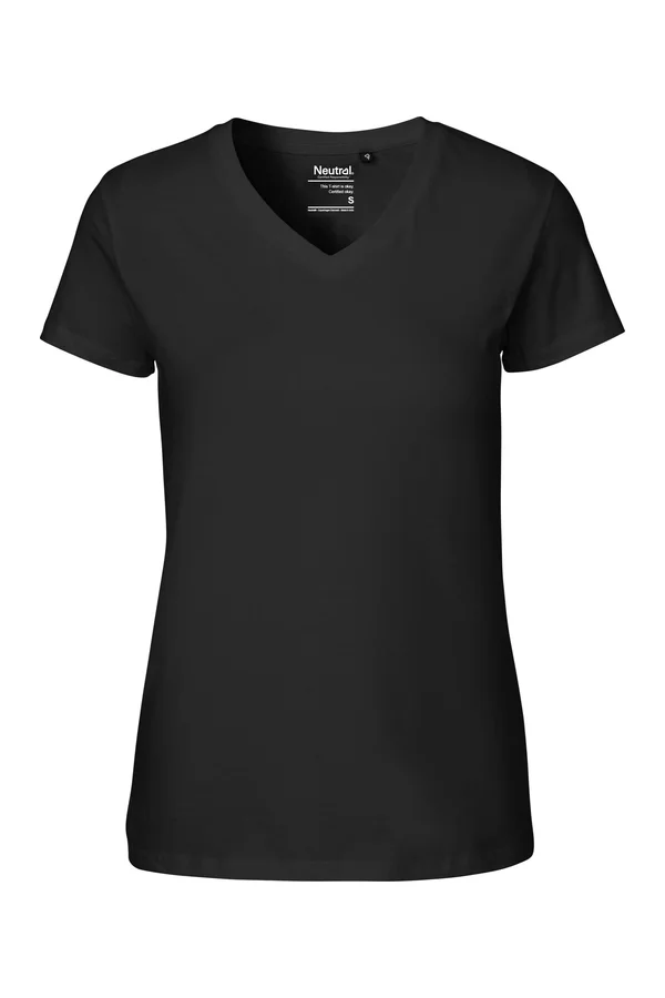 Ladies´ V-Neck T-Shirt Black
