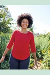 Ladies´ Three Quarter Sleeve T-Shirt