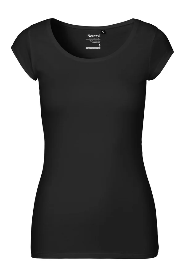 Ladies´ Roundneck T-Shirt Black
