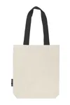 Twill Bag With Contrast Handles Nature / Black