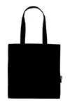 Shopping Bag With Long Handles Black