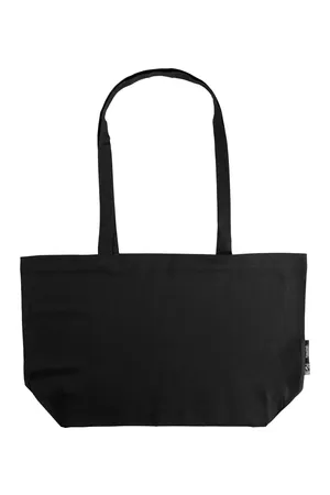 Shopping Bag With Gusset Black