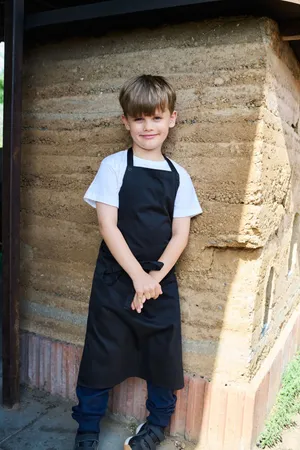 Kids´ Kitchen Apron Black