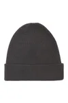 Beanie 1x1 Rib Charcoal