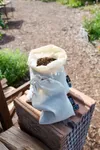 Cotton Bag With Drawstrings (5 Pieces) nature