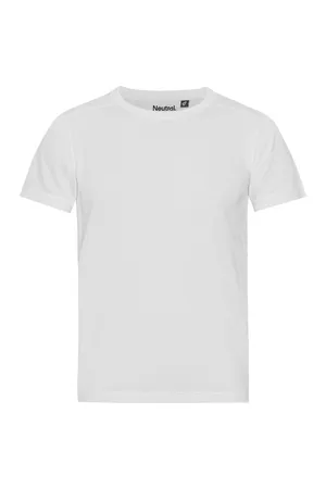 Recycled Kids Performance T-Shirt White