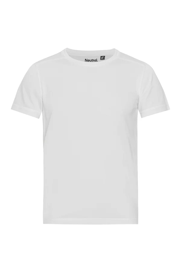 Recycled Kids Performance T-Shirt White