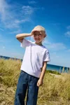 Tiger Cotton Kids T-Shirt White