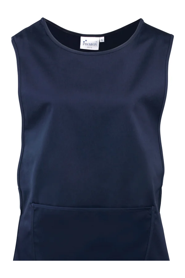 Women´s Long Pocket Tabard Navy (ca. Pantone 2766C)