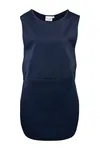 Women´s Long Pocket Tabard Navy (ca. Pantone 2766C)