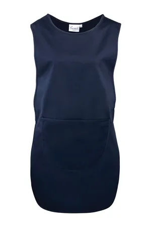 Women´s Long Pocket Tabard Navy (ca. Pantone 2766C)