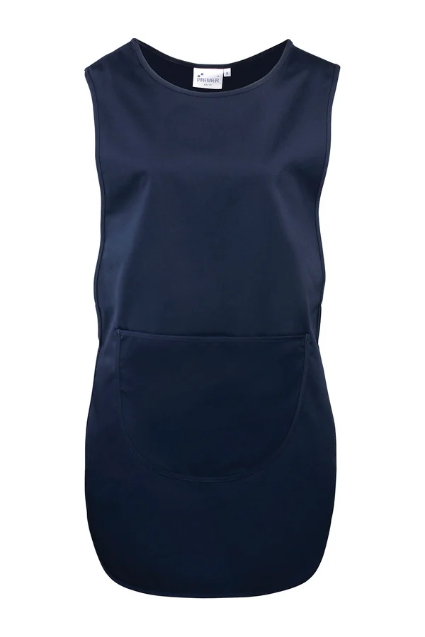 Women´s Long Pocket Tabard Navy (ca. Pantone 2766C)