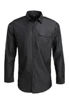 Men´s Jeans Stitch Denim Shirt Black Denim (ca. Pantone 433C)
