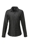 Women´s Jeans Stitch Denim Shirt Black Denim (ca. Pantone 433C)