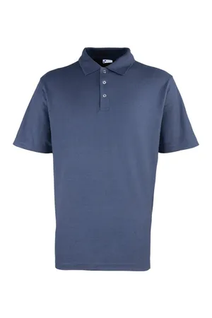 Workwear Stud Polo Navy (ca. Pantone 2378C)