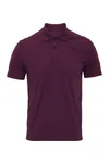 Men´s Coolchecker® Piqué Polo Aubergine (ca. Pantone 5115C)