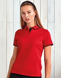 Women´s Contrast Coolchecker® Polo