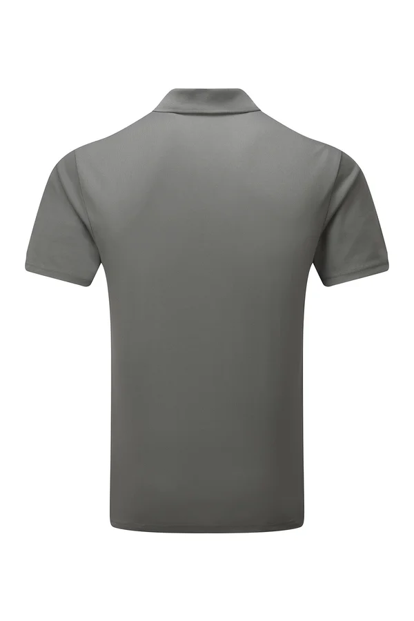 Men´s Spun-Dyed Polo Shirt Dark Grey (ca. Pantone 425C)