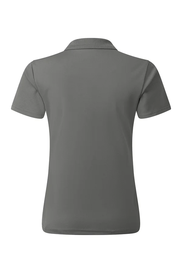 Women´s Spun-Dyed Polo Shirt Dark Grey (ca. Pantone 425C)