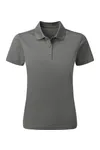Women´s Spun-Dyed Polo Shirt Dark Grey (ca. Pantone 425C)