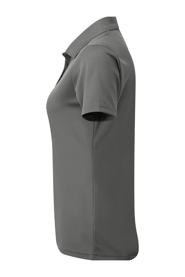 Women´s Spun-Dyed Polo Shirt Dark Grey (ca. Pantone 425C)