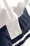 Canvas Deck Bag Navy / Off White