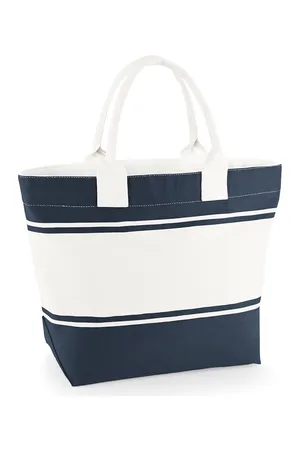 Canvas Deck Bag Navy / Off White