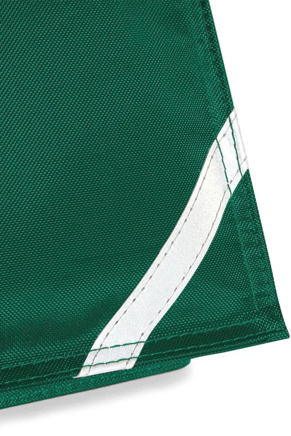 Junior Book Bag With Strap Bottle Green