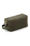 Heritage Waxed Canvas Wash Bag