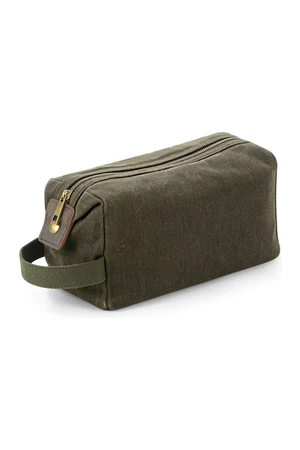 Heritage Waxed Canvas Wash Bag