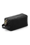 Heritage Waxed Canvas Wash Bag Black