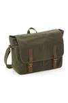 Heritage Waxed Canvas Messenger