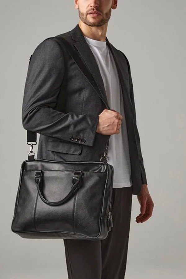 NuHide® Slimline Laptop Brief Black