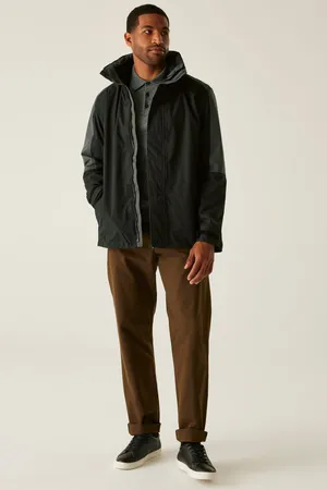 Defender III 3-in-1 Jacket Black / Seal Grey (Solid)
