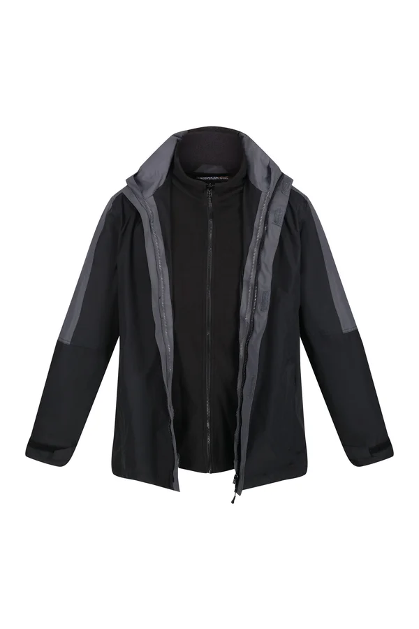 Defender III 3-in-1 Jacket Black / Seal Grey (Solid)